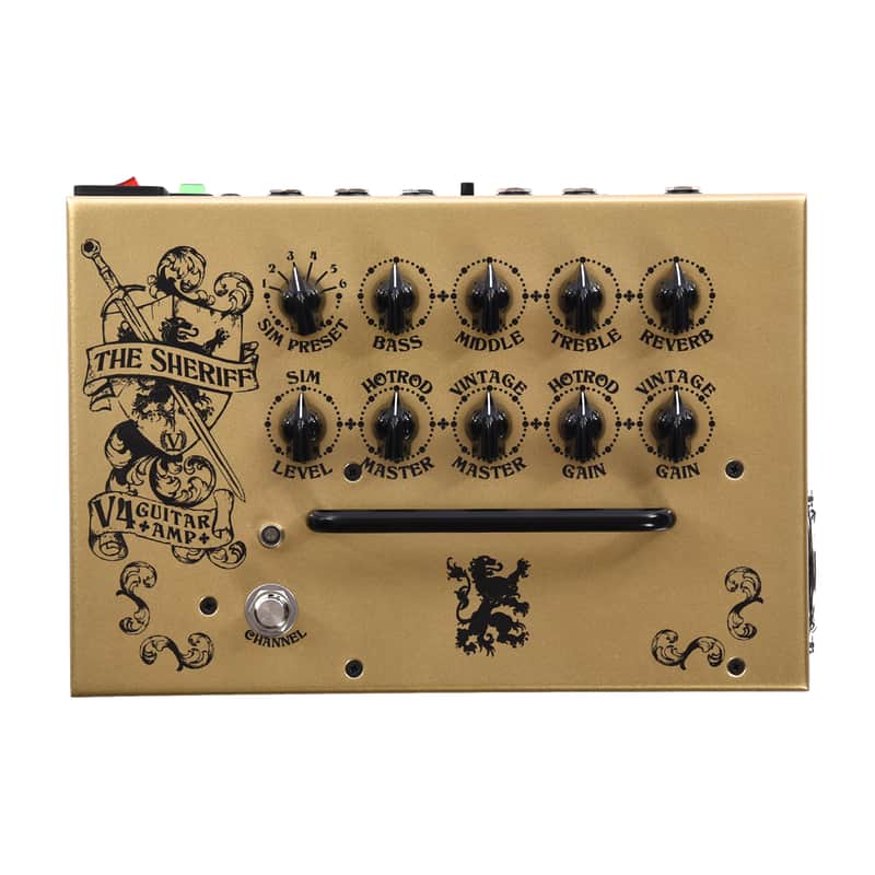 Victory Amps V4 The Sheriff 2-Channel 180-Watt Hybrid Guitar Amp Pedal image 1