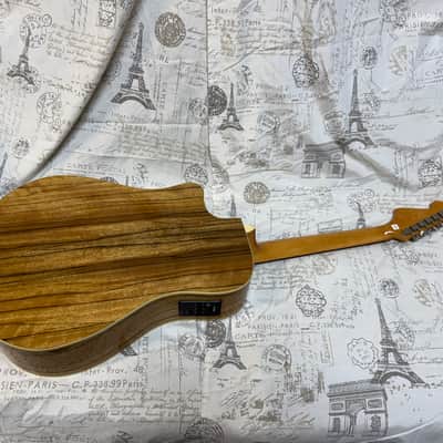 2013 Fender Sonoran SCE Wildwood Dao Dreadnaught Cutaway Factory Electronics Rare, Rare, Rare!! image 10