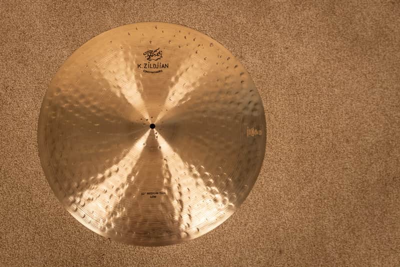 Zildjian 22" K Constantinople Medium Thin Low Ride Cymbal 2320g image 1