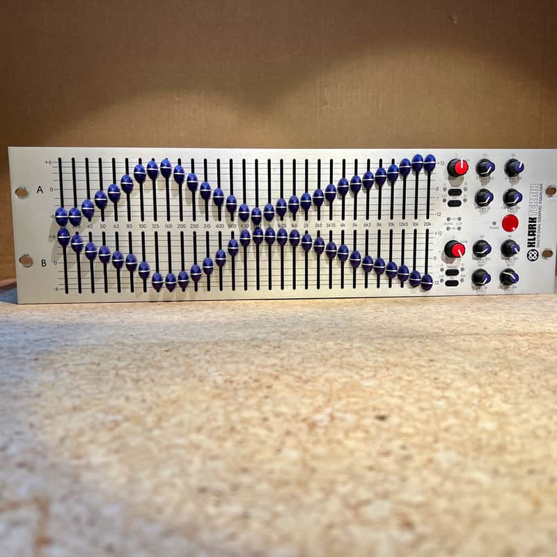 Klark Teknik DN370 2-Ch 30-Band A Graphic EQ | Reverb