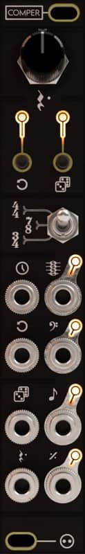 NOH-MODULAR COMPER CHORD AND BASS PATTERN SEQUENCER : BRAND NEW :  [DETROIT MODULAR] image 1