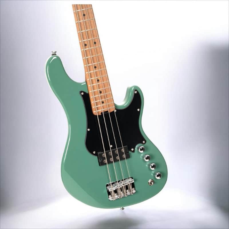 Cort GB-Short Scale Bass, Forest Green, Short 30″ scale delivers warm punchy tone w/ effortless playability image 1