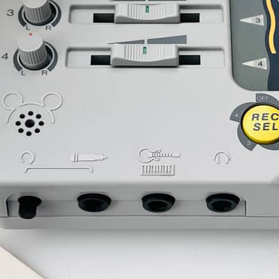 Serviced Fostex X-14 1990s 4-track cassette recorder with original box, manual, and vintage tape image 5