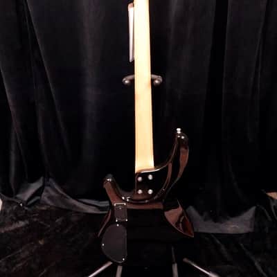Tagima Millenium 4 Electric Bass Guitar - Gloss Black Finish image 3