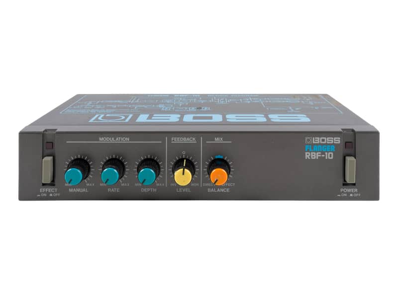 ギター BOSS RFB-10 MICRO RACK SERIES Boss RBF-10 Micro Rack Series Flanger | Reverb