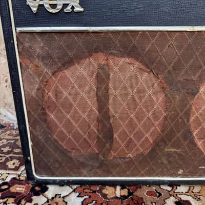 Vintage 1963 Vox AC30 2×12 Copper Top Blues Guitar Valve Amplifier Combo *1960s* image 2
