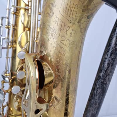 King Super 20 - Silver neck Tenor Sax SN420XXX image 7