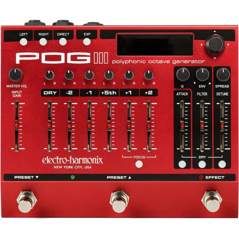 Electro-Harmonix POG3 Polyphonic Octave Generator Pedal - perfect condition! - ships FREE! image 1