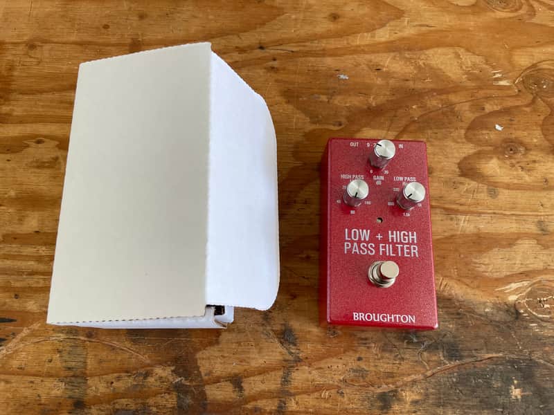 Broughton Audio High + Low Pass Filter 2020’s Red Sparkle image 1