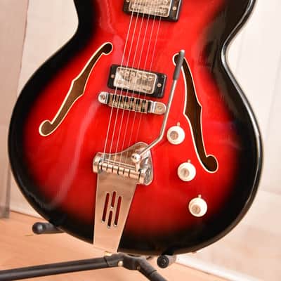 Höfner 4600 verythin – 1965 german vintage thinline archtop guitar image 3