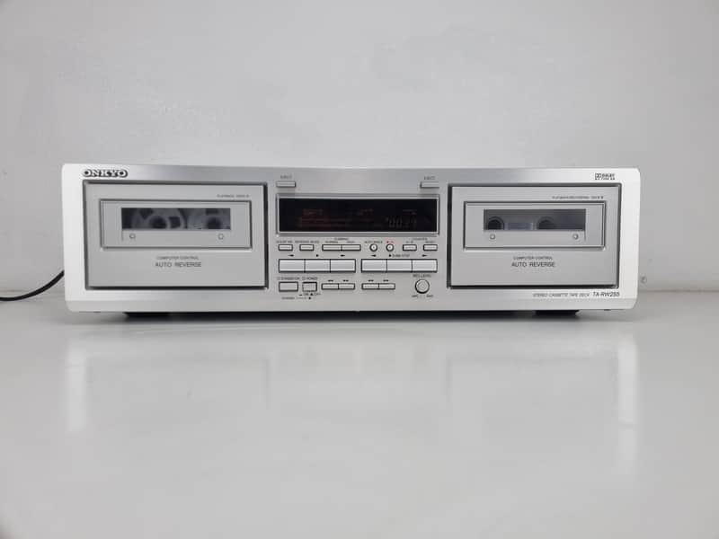 Onkyo TA-RW255 Stereo double Cassette Tape Deck - Great condition image 1