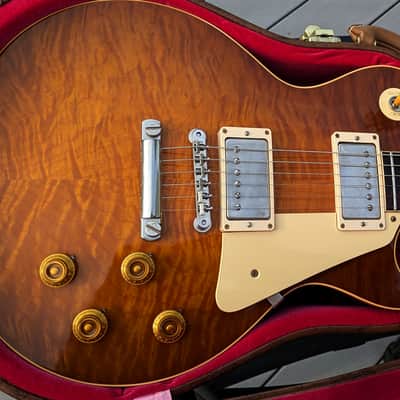 2018 Gibson Custom Shop Historic '59 Les Paul Standard Reissue LPR9 - Royal Teaburst image 10
