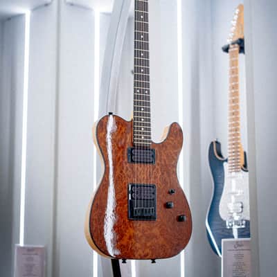 Schecter USA PT Custom EXOTIC Redwood Burl image 1