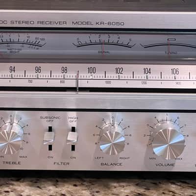Kenwood Stereo Analog Receiver (KR-6050) 60WPC Serviced - Sweet image 6