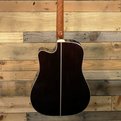 Takamine GD71CE Dreadnought Cutaway Acoustic Electric Guitar Natural image 5