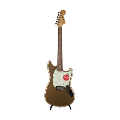 Fender Player Mustang Electric Guitar, Pau Ferro Fretboard, Firemist Gold, MX1918XXXX image 1