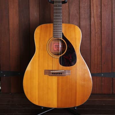 Yamaha FG-140 Vintage Acoustic Guitar Red Label Japan Pre-Owned image 2
