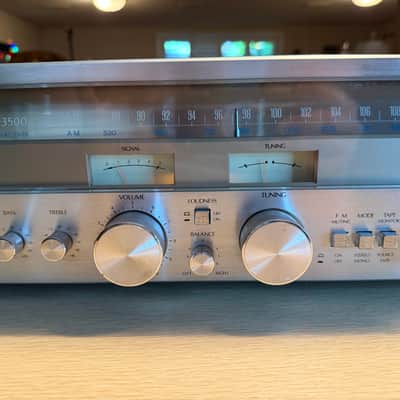 Sansui G-3500 Pure Power Stereo Amplifier Excellent Condition Fresh Pro Service! image 6