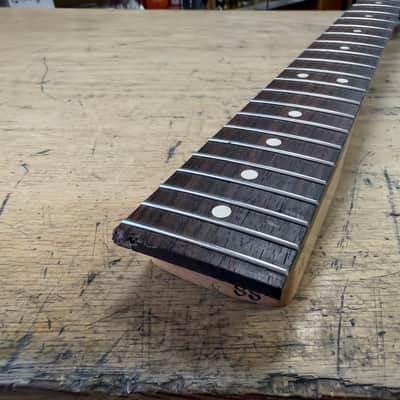 Used Warmoth GN-W Modern Tiltback 59 Roundback Electric Guitar Neck and Tuners image 8