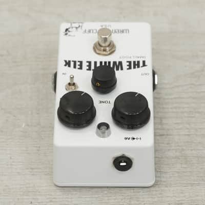 Used Wren And Cuff White Elk Distortion Pedal image 2