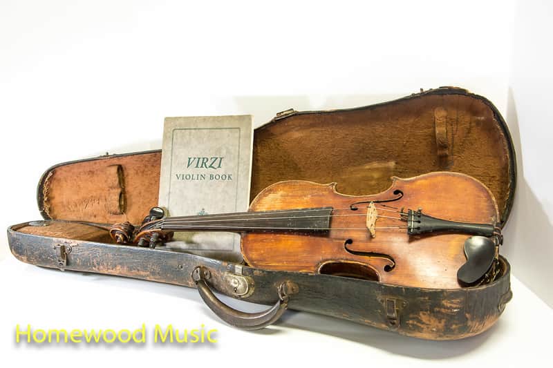 Virzi Violin 1920's Virzi tone producer installed image 1