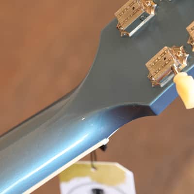 Unplayed! 2024 Gibson ES-335 Block Semi-Hollow Electric Guitar Pelham Blue image 19