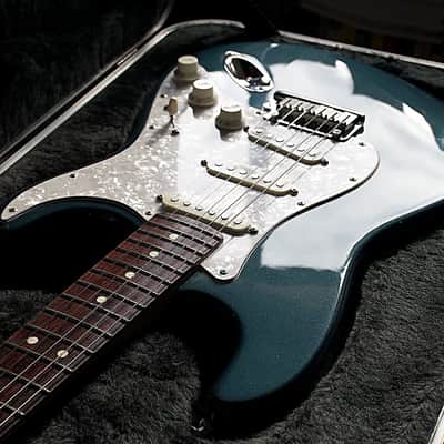 Fender American Standard Stratocaster 1989-Gunmetal Metallic Blue image 7