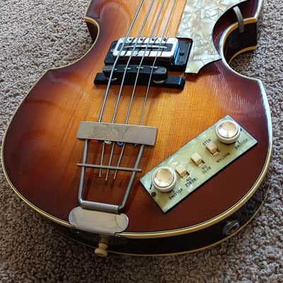 Vintage Hofner 500/1 Beatle Bass 1967 - Sunburst image 7