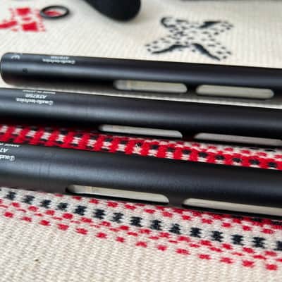 Lot of 3 Audio Technica AT875R Short Shotgun microphones EXC image 6