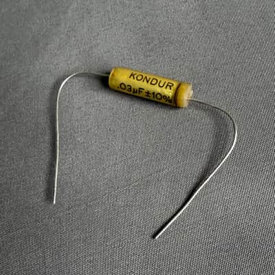Kondur .03 uF 125V tone Capacitor for electric guitar, Made in Germany in 1964 - audiophile grade image 6