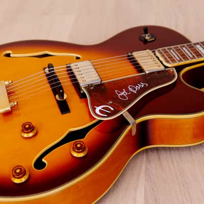 1995 Epiphone Emperor II Joe Pass Archtop Electric Guitar w/ Case, Korea Samick image 7