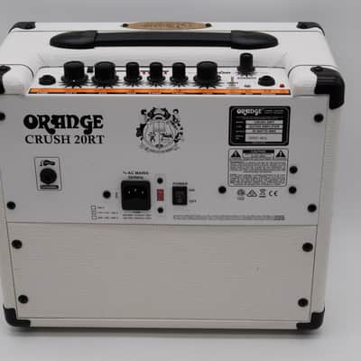 Orange Crush 20RT Orianthi Signature 2-Channel 20-Watt 1x8" Guitar Combo 2024 - White image 4