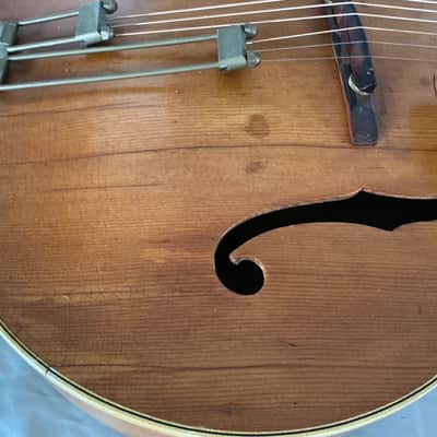 1945 Epiphone Triumph Acoustic Archtop Hollowbody Guitar Owned By Tony Bennett w/Original Hardshell Case image 19