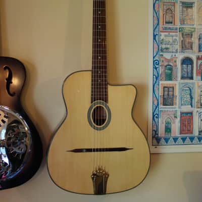 Chris Eccleshall Vintage 1973 Selmer-Maccaferri Gypsy Jazz/Django/ Manouche Luthier-Made Selmer "Speciale" Type. image 2