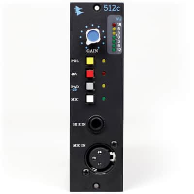 API 512c 500 Series Single-Channel Discrete Microphone/Line Preamp Module image 1