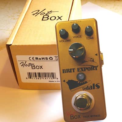 Hot Box Pedals Brit Export Attitude Series Dumble Amp Sim Guitar Effect Pedal True Bypass image 4