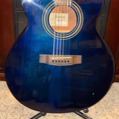 Jasmine by Takamine S34C-8T 2000’s - Blue image 6