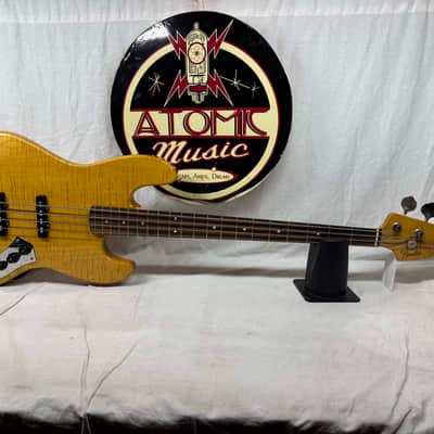 Fender Jazz Bass 4-string J-Bass - photo - Foto Flame - MIJ Made In Japan 1994 - 1995 image 1