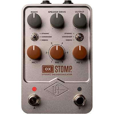 Universal Audio UAFX OX Stomp Dynamic Speaker Emulator Pedal, Demo Video! image 1