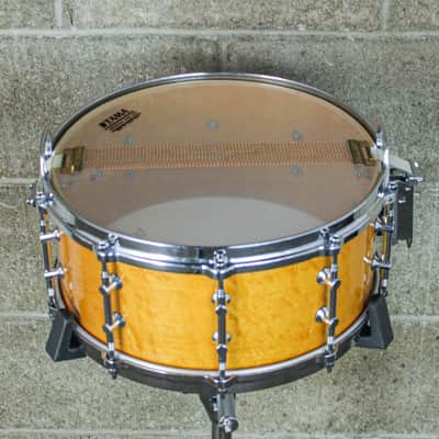 Tama Gladstone Artwood Snare Drum – 6.5" x 14" – Birdseye Maple – Mid 80s (1986–87) – AW546 image 13
