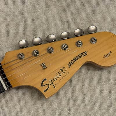 1997 Squier Jagmaster Vista Series Candy Apple Red 24" Scale 1st Issue MIJ Japan image 3