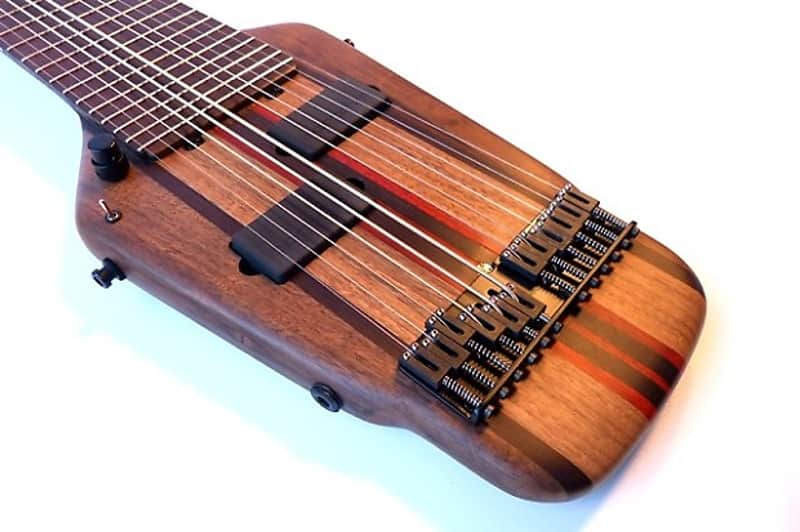 Megatar 12-string touch guitar with crossed Chapman Stick tuning image 1