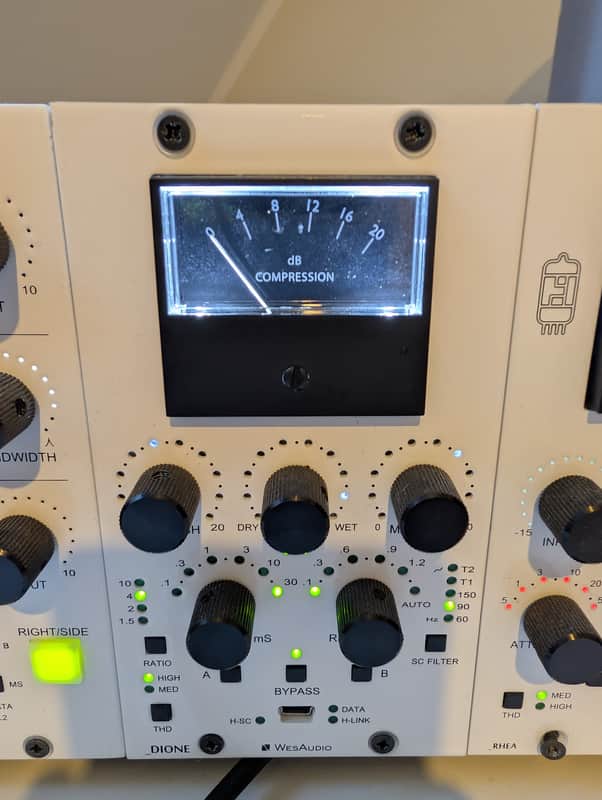 WesAudio DIONE ng500 500 Series Stereo Bus Compressor 2010s - White image 1