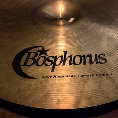 Bosphorus 21" Traditional Series Medium Thin Ride Cymbal image 5