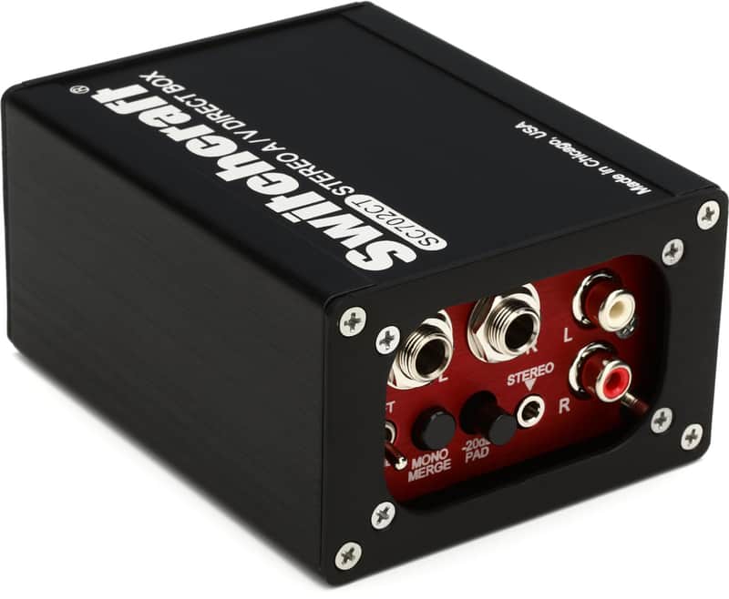 Switchcraft SC702CT 2-channel Passive Instrument Direct Box (3-pack) Bundle image 1