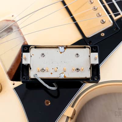 1988 Gibson Les Paul Custom Vintage Guitar Alpine White w/ Bigsby B7, Tim Shaw PAFs & Case image 21