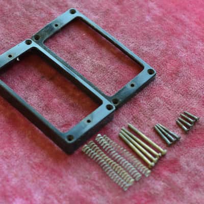 Vintage 1959 Gibson M-69 PAF Ring set w/ Screws & Springs Les Paul Custom, SG, Archtop image 2
