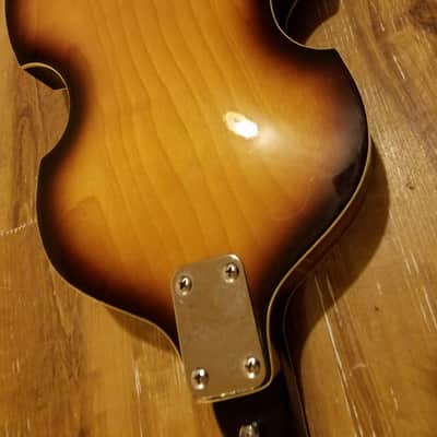 Crestwood Beatle Bass Hofner Clone Vintage Japan image 6