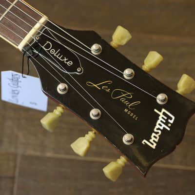 1973 Gibson Les Paul Deluxe Electric Guitar Cherry Sunburst + OHSC image 11