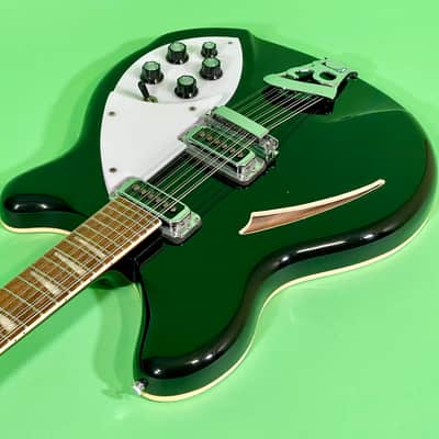 Rickenbacker 360/12 1990 - Jetglo Black RARE! image 8